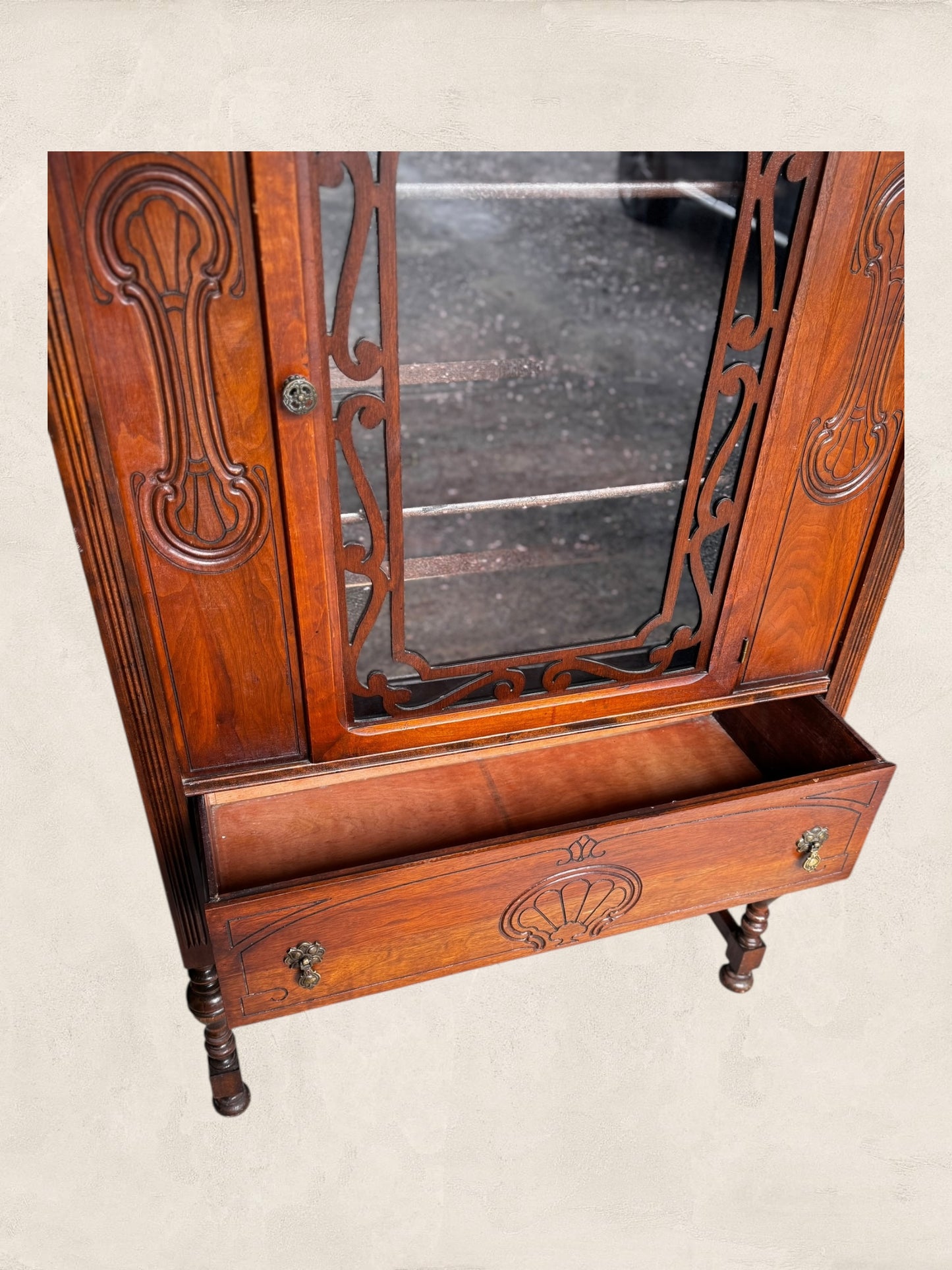 Angelique - Antique Wooden Armoire