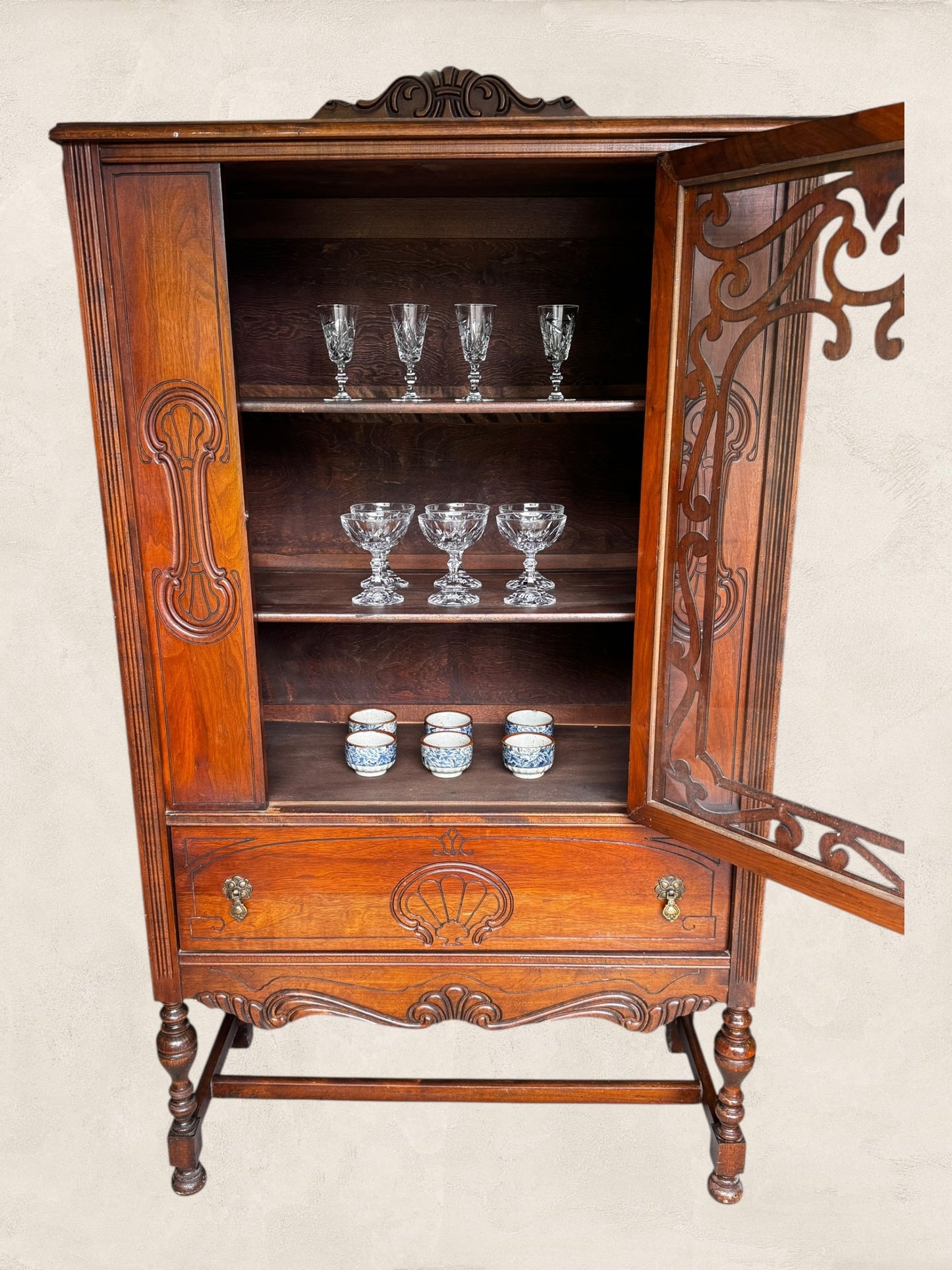 Angelique - Antique Wooden Armoire