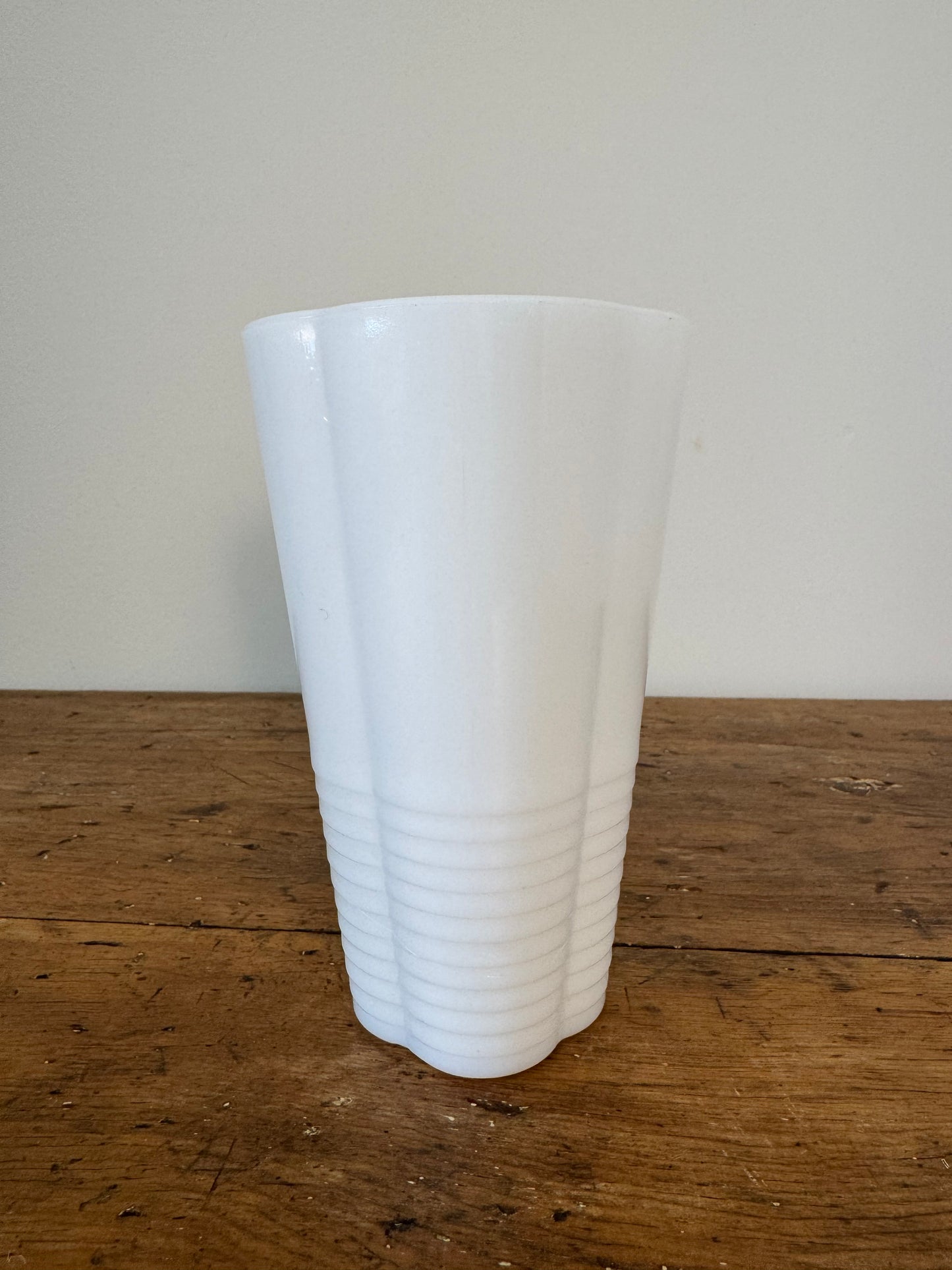 Vintage Milk Glass Vase