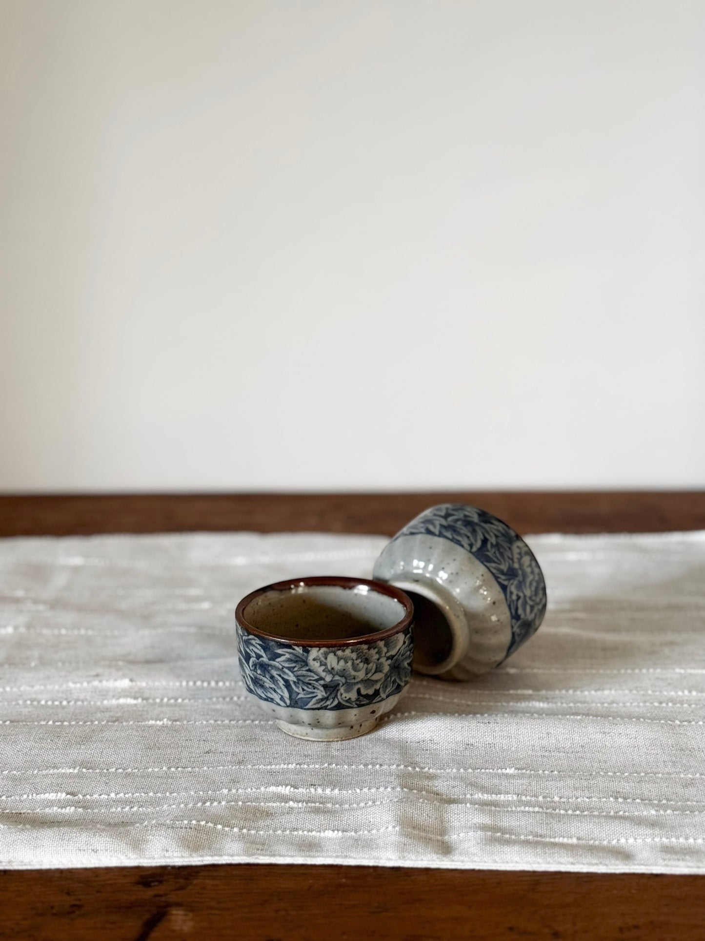 Vintage Ceramic Cups - Floral