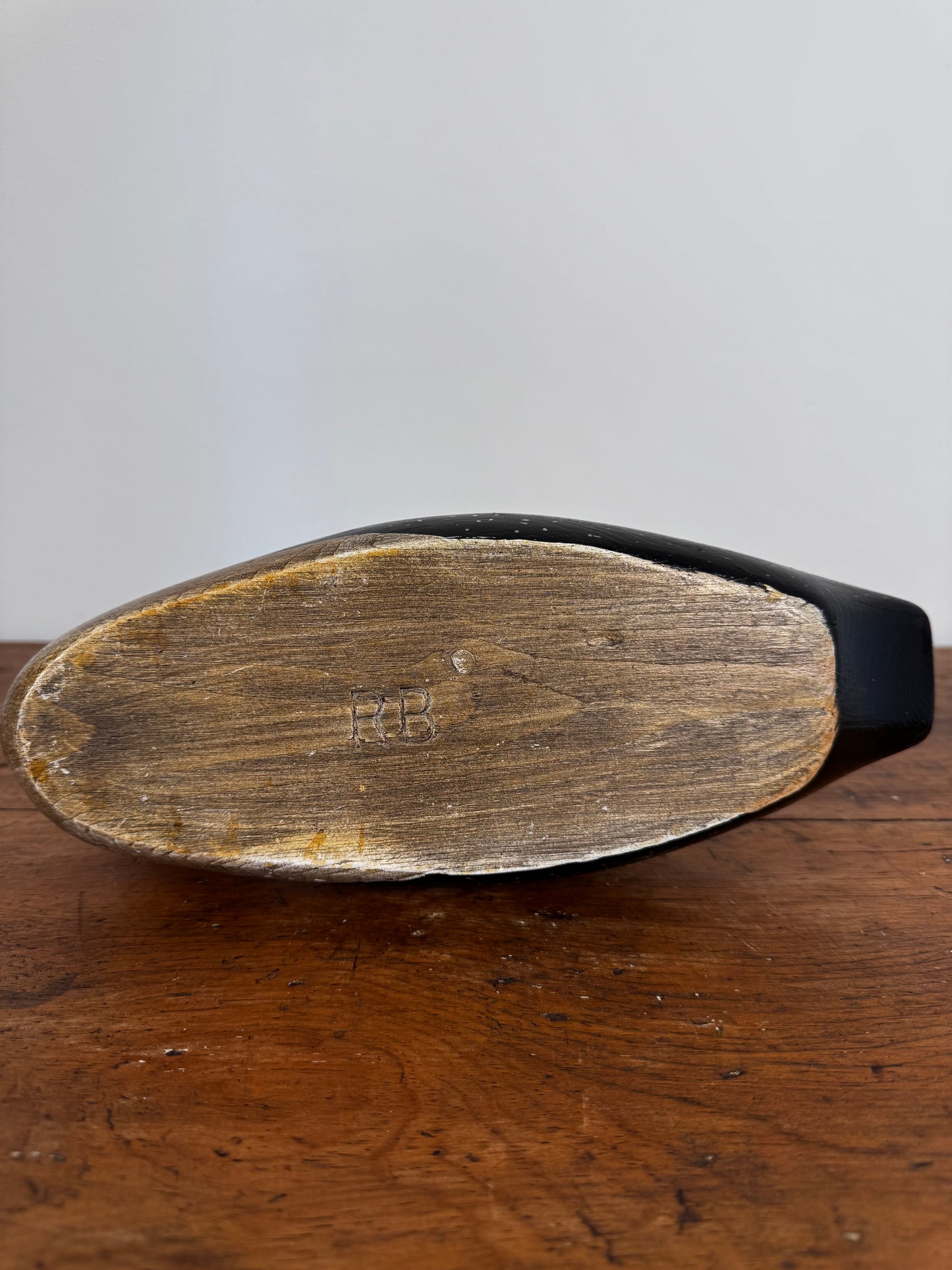 Vintage Wooden Duck Decoy - Loon