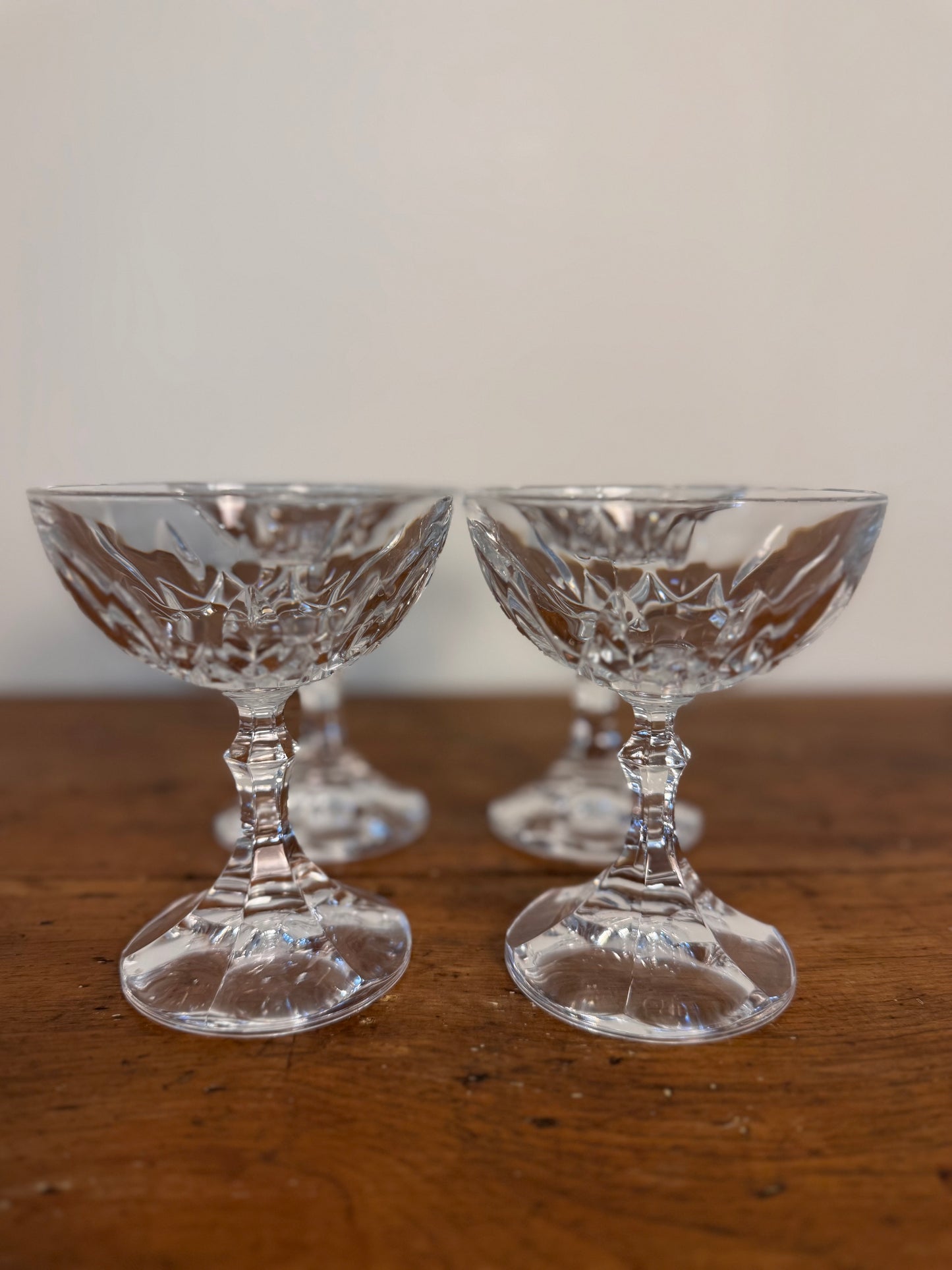 Vintage RCR Royal Crystal Glasses