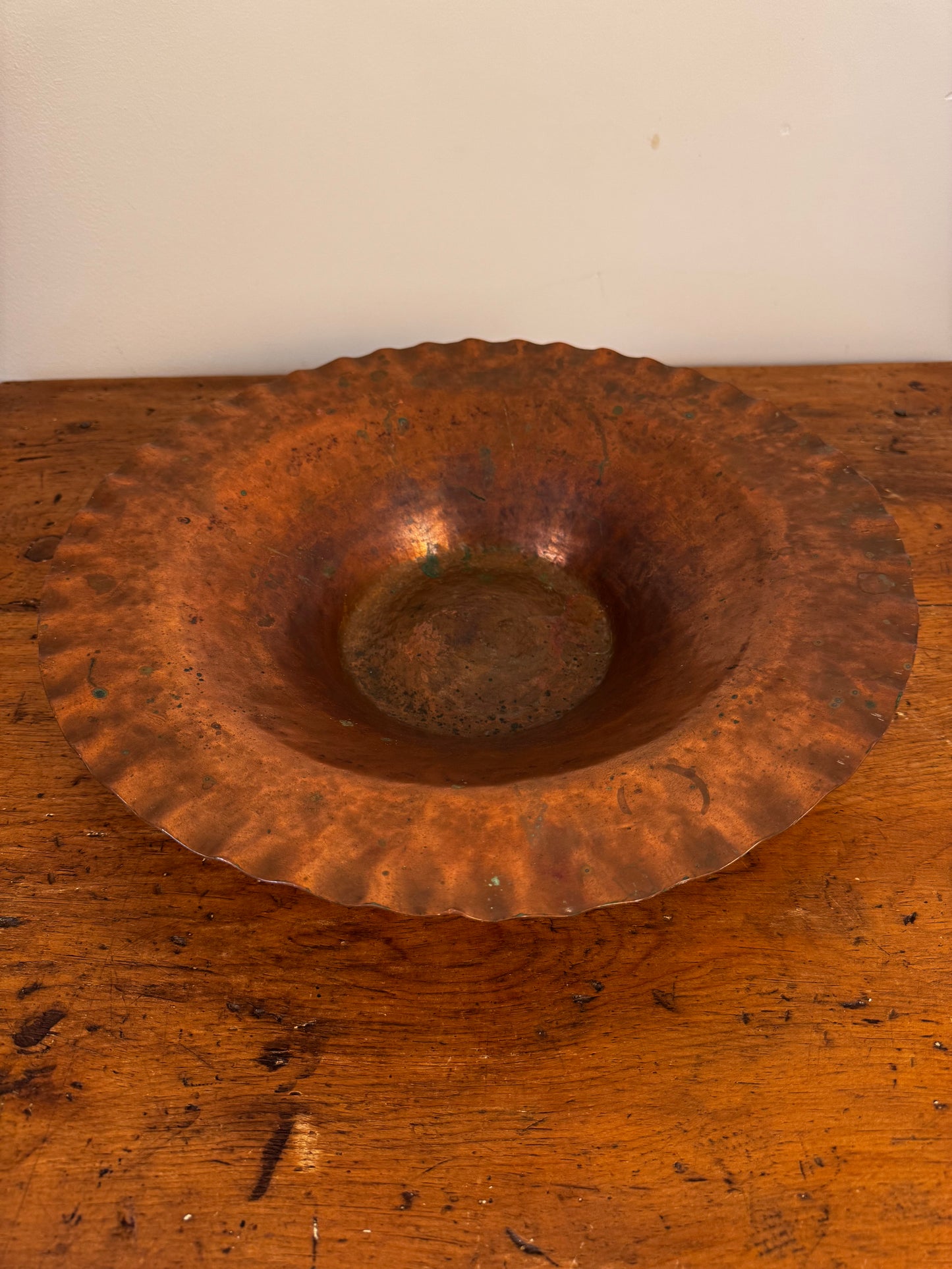Vintage Copper Bowl