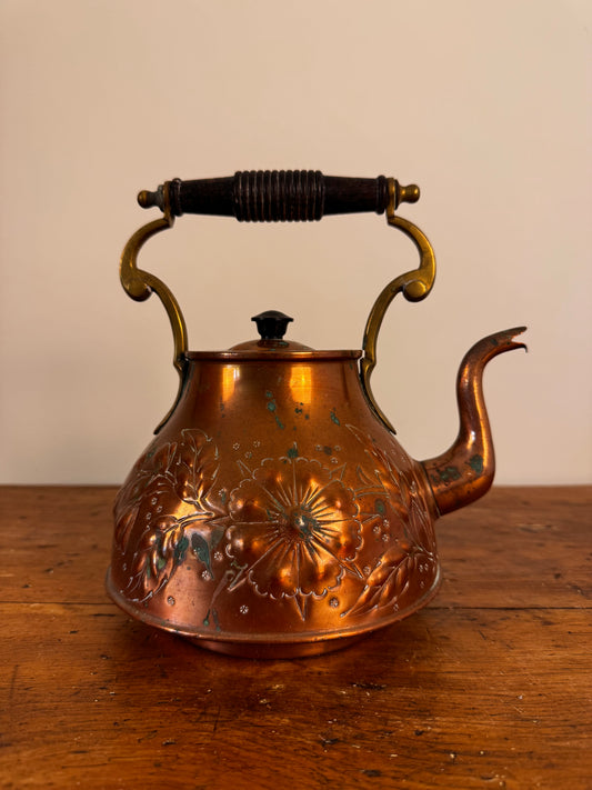 Antique Copper Kettle