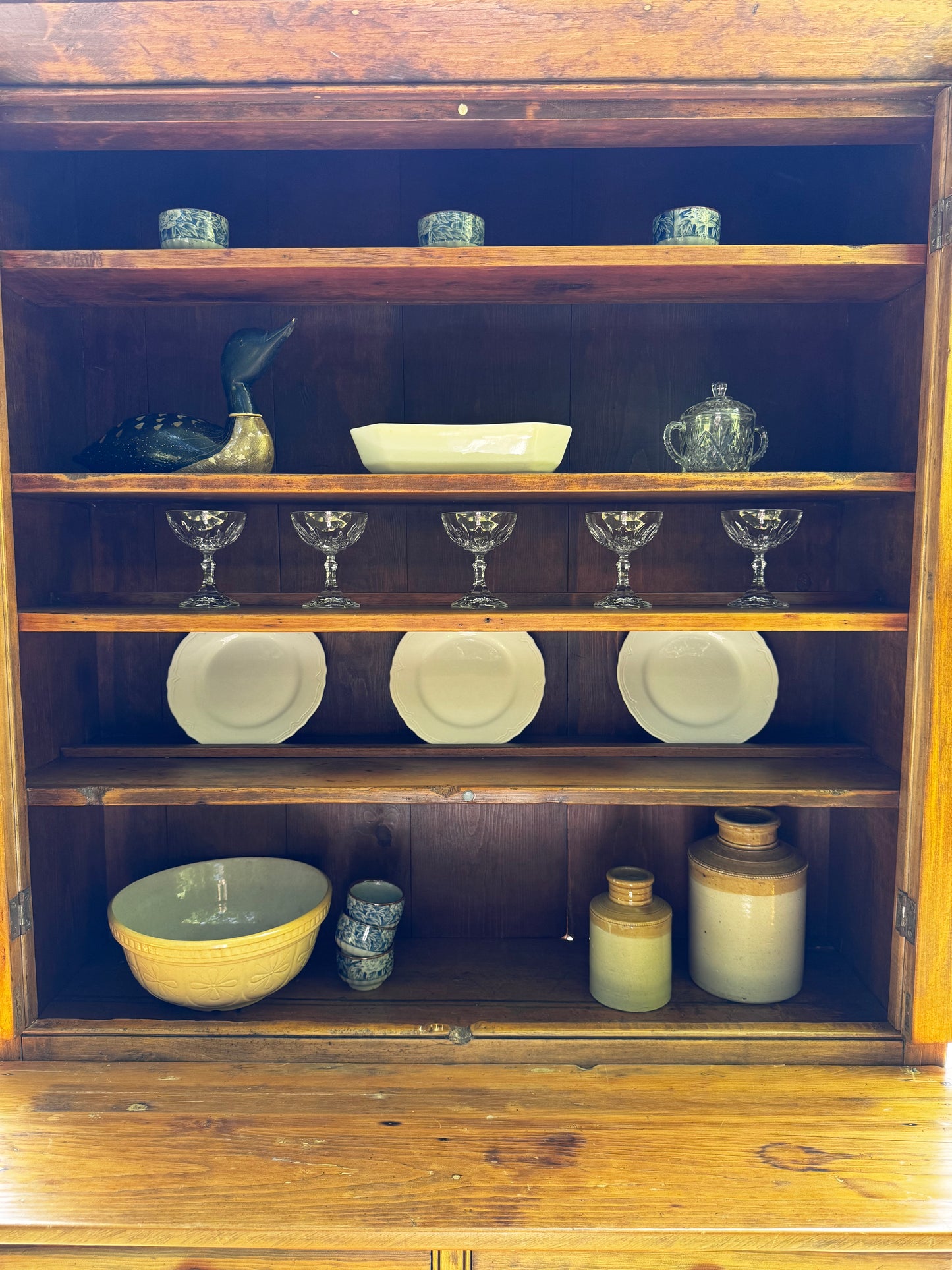 Viola - Antique Wooden Hutch