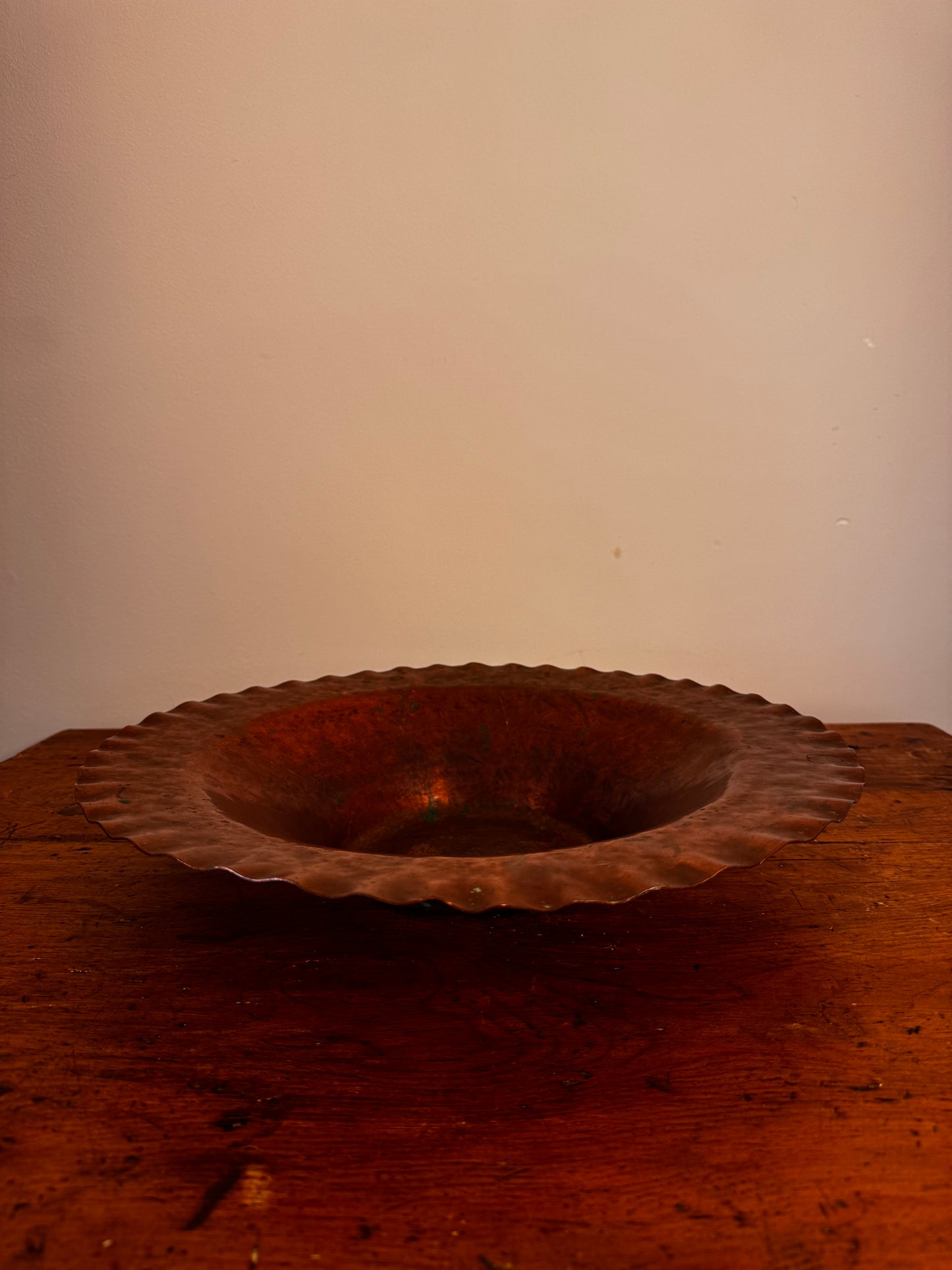 Vintage Copper Bowl