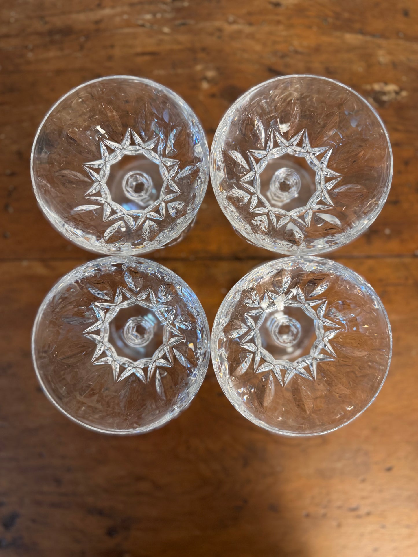 Vintage RCR Royal Crystal Glasses