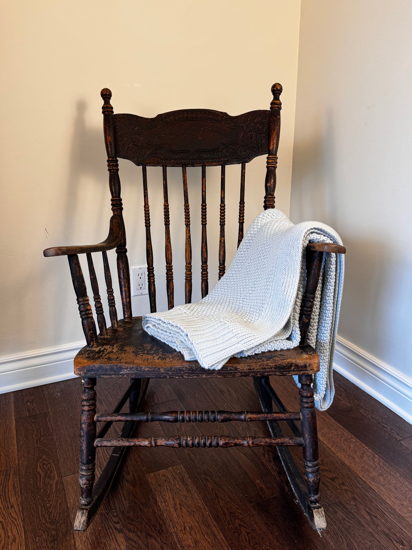 Gideon - Antique Wooden Rocking Chair