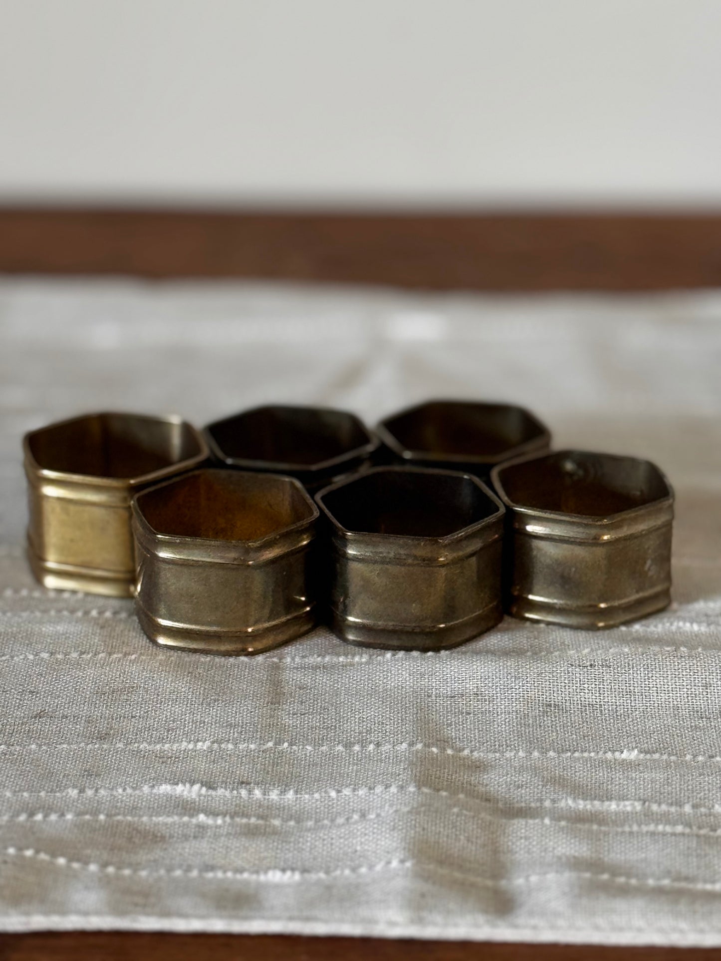 Vintage Brass Napkin Holder