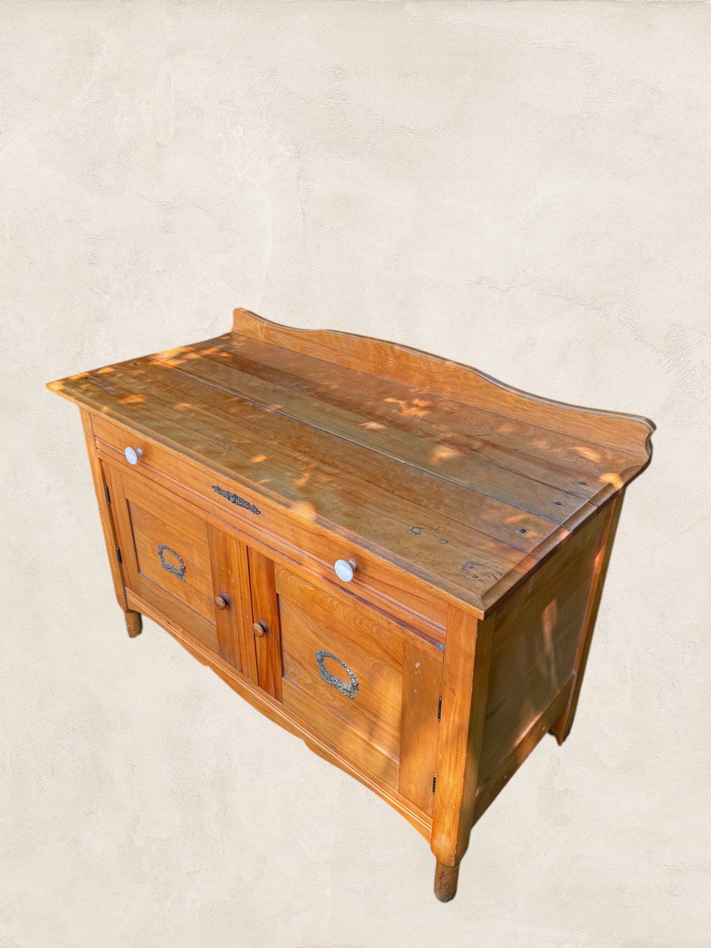 Georgia - Vintage Solid Oak Buffet Dresser