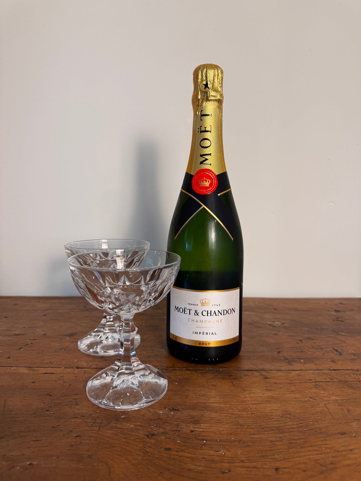 Vintage RCR Royal Crystal Glasses