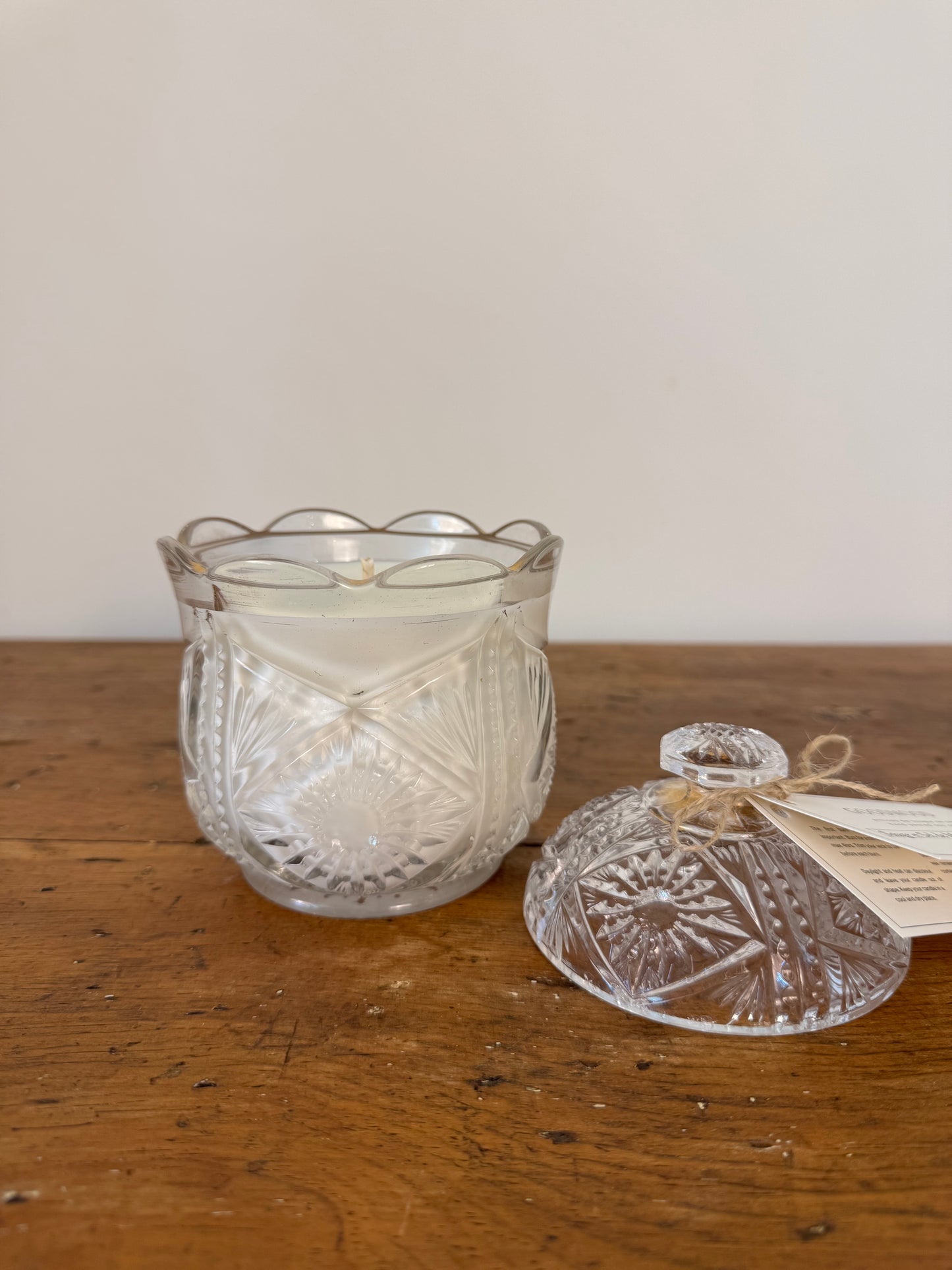 Vintage Glass GoodMood Candle - Clear Sun