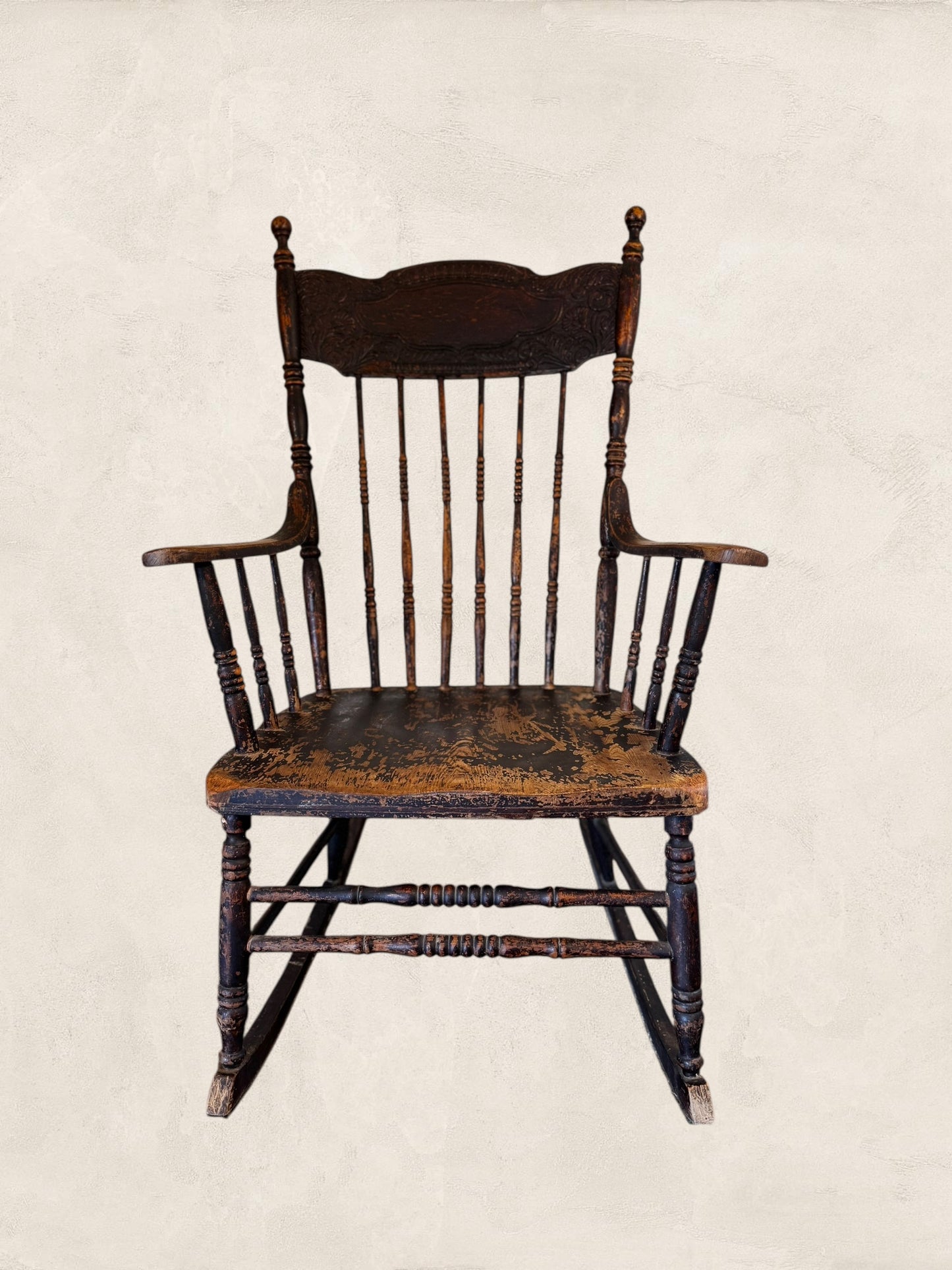Gideon - Antique Wooden Rocking Chair