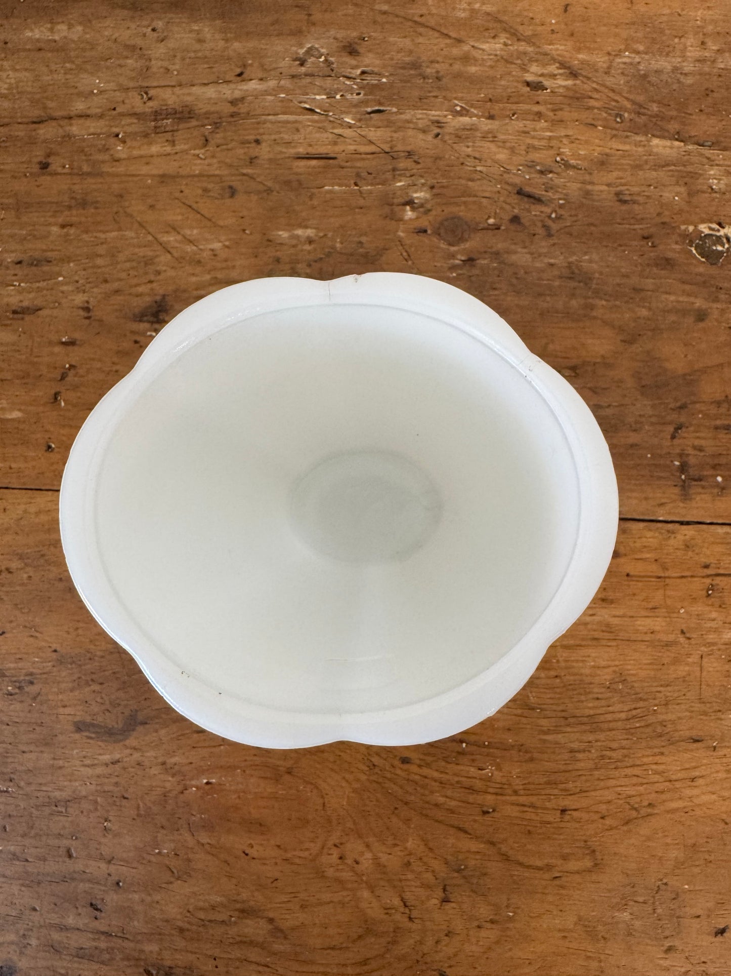 Vintage Milk Glass Vase