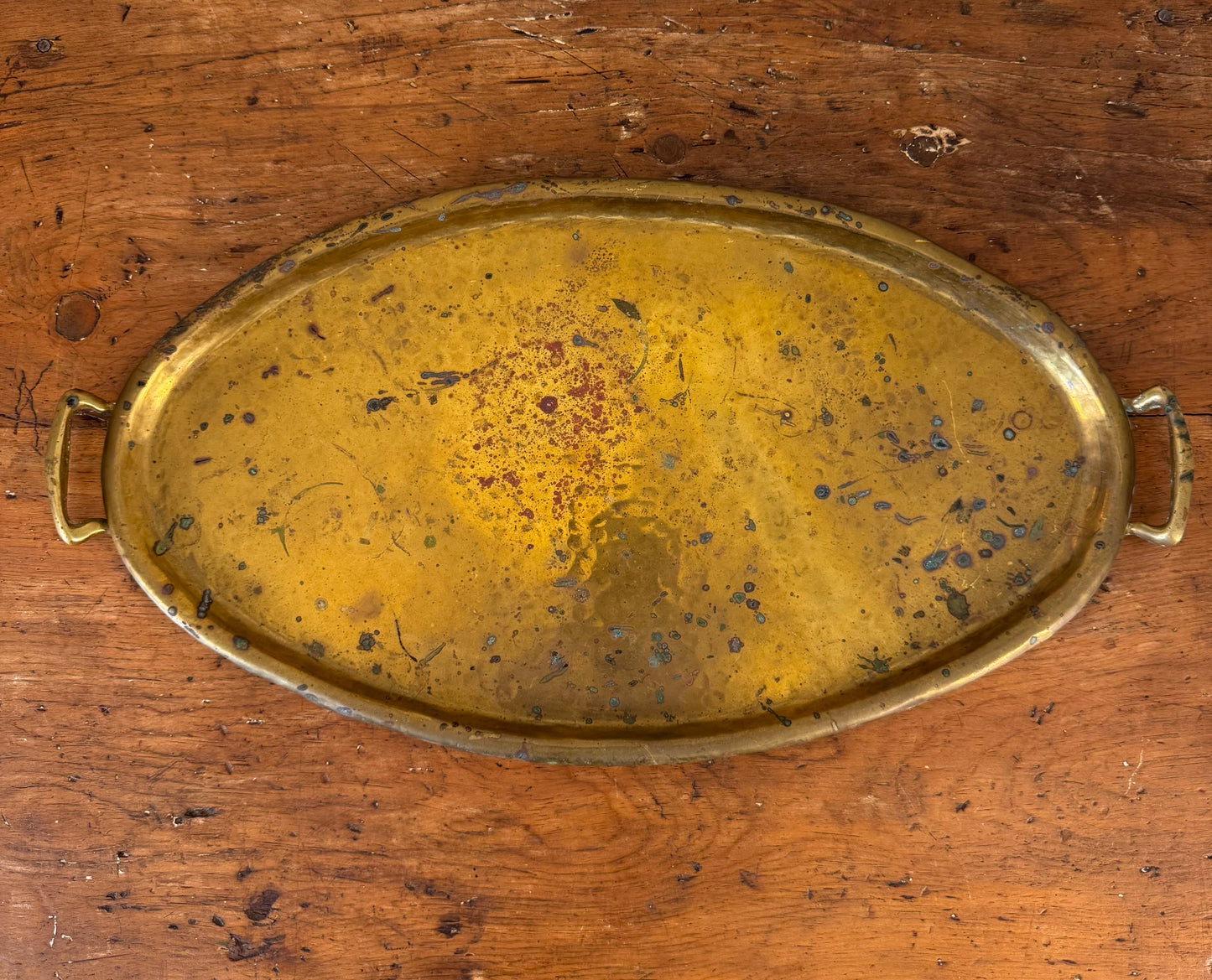 Vintage Brass Tray