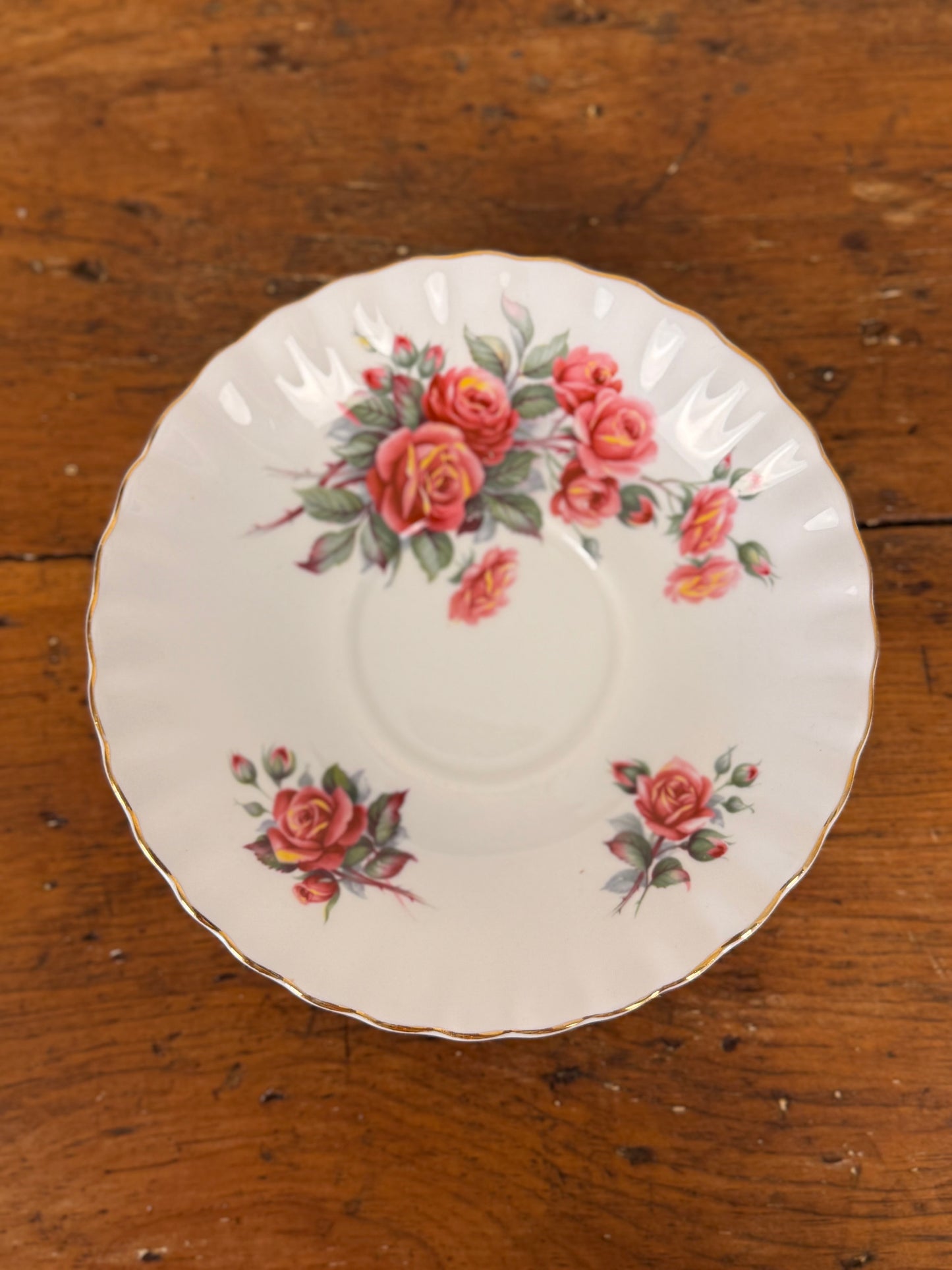 Vintage Royal Albert Centennial Rose Teacup and saucer