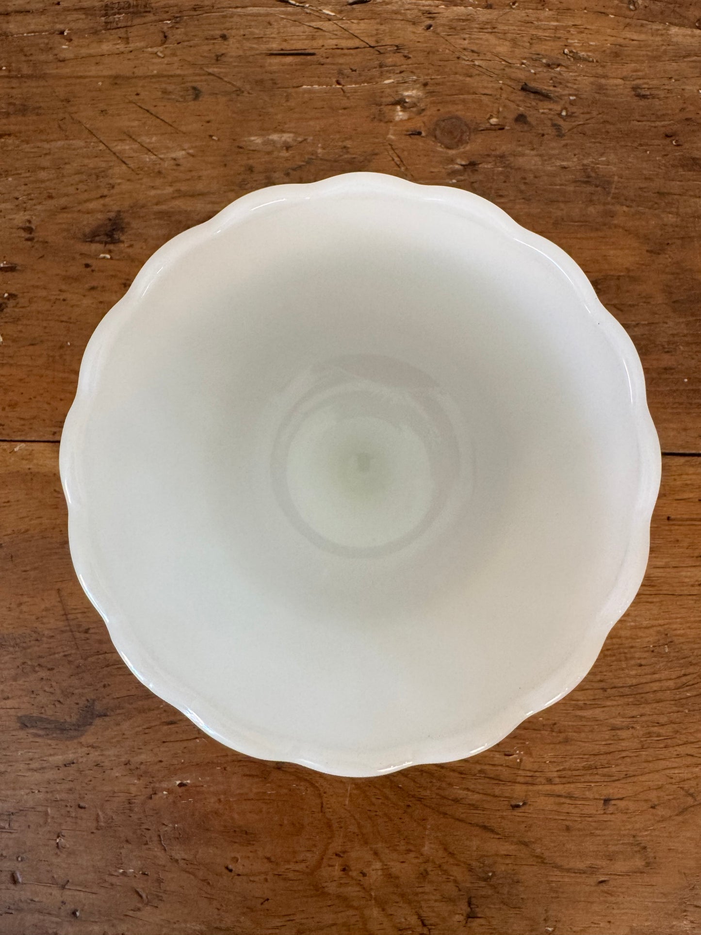 Vintage Milk Glass - Tulip Bowl