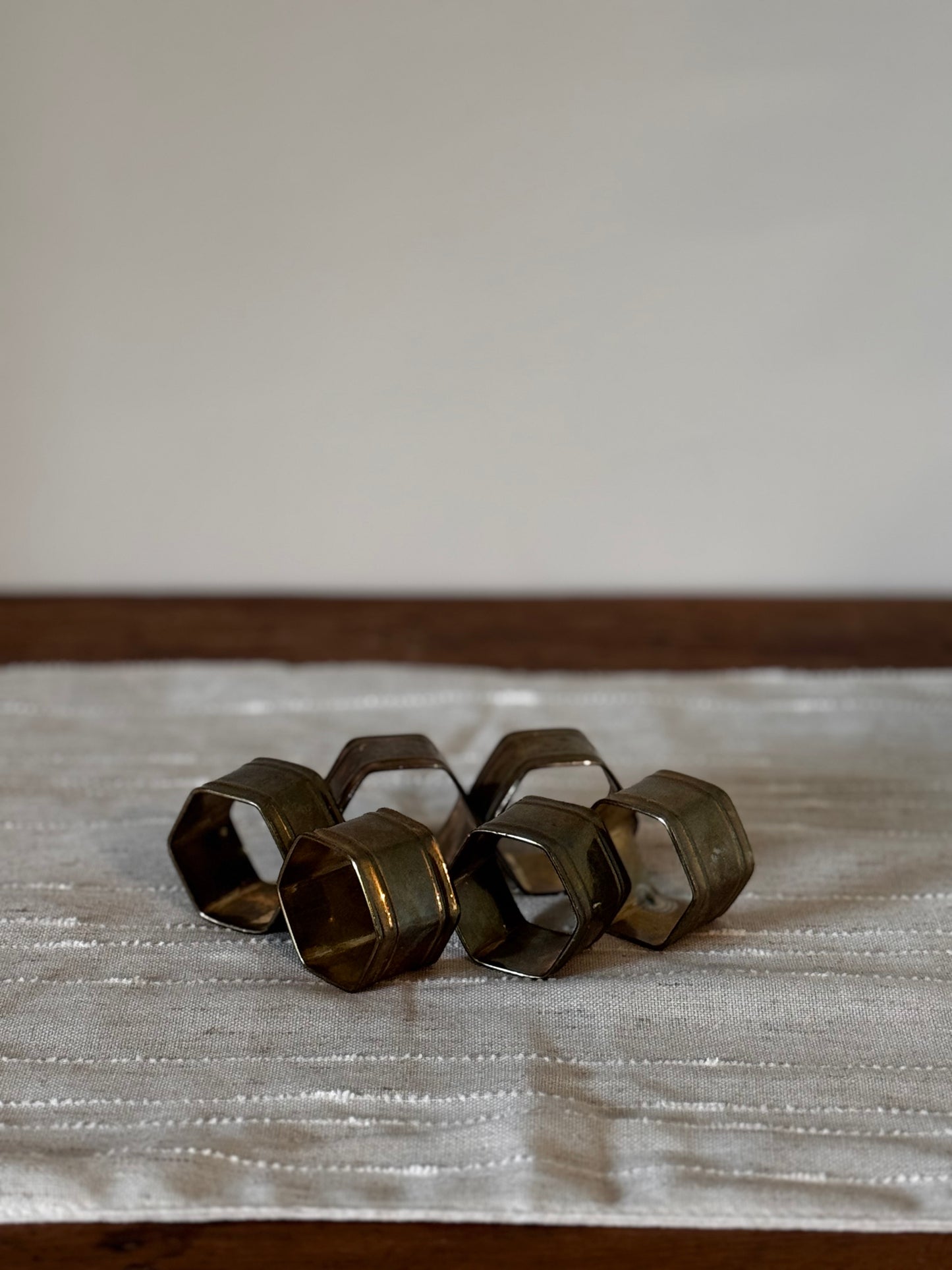 Vintage Brass Napkin Holder