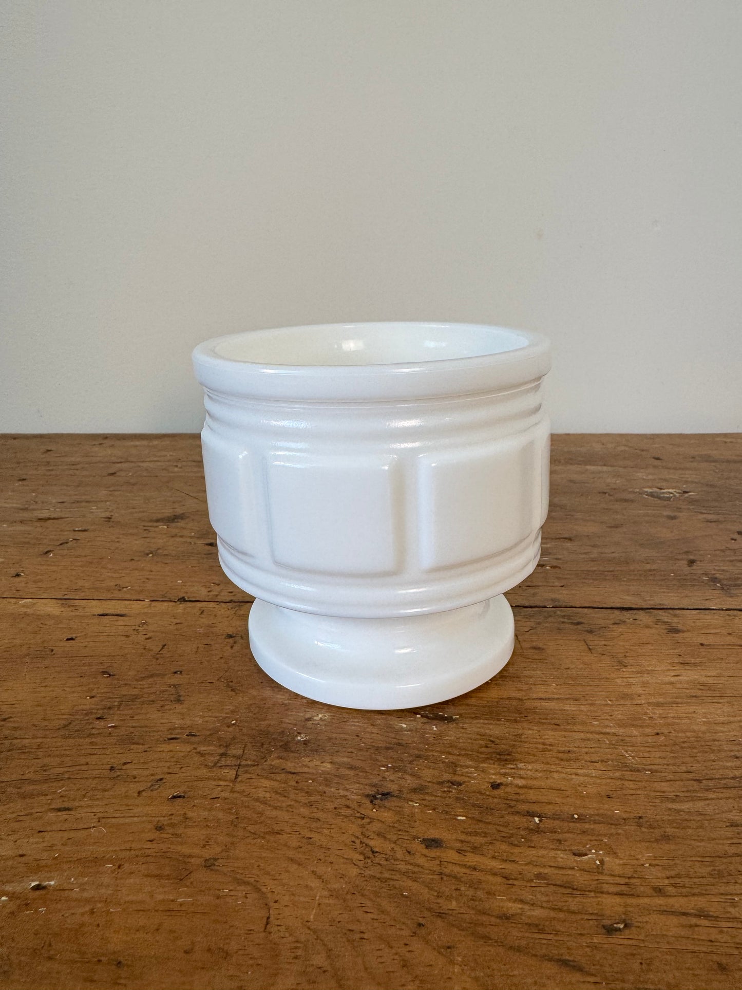 Vintage Milk Glass - Squares