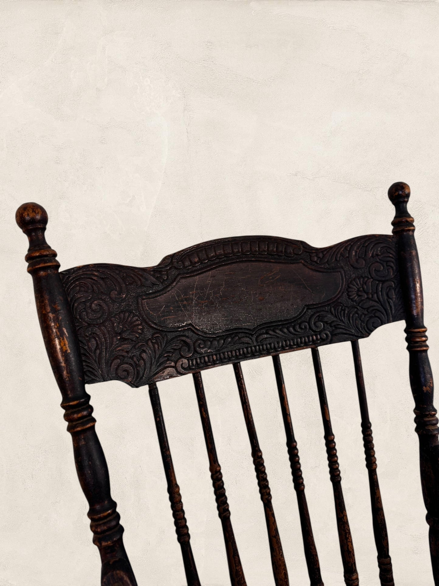 Gideon - Antique Wooden Rocking Chair