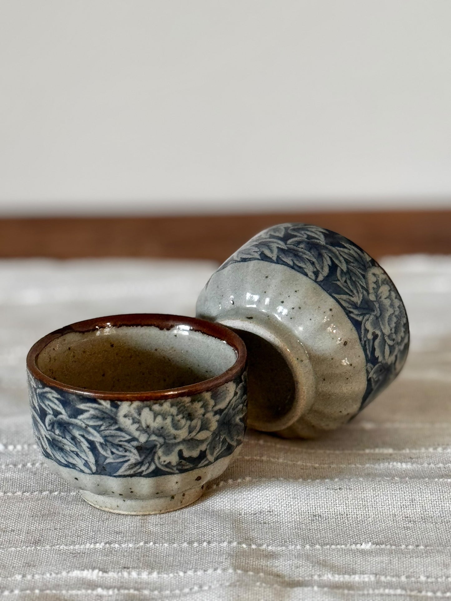 Vintage Ceramic Cups - Floral